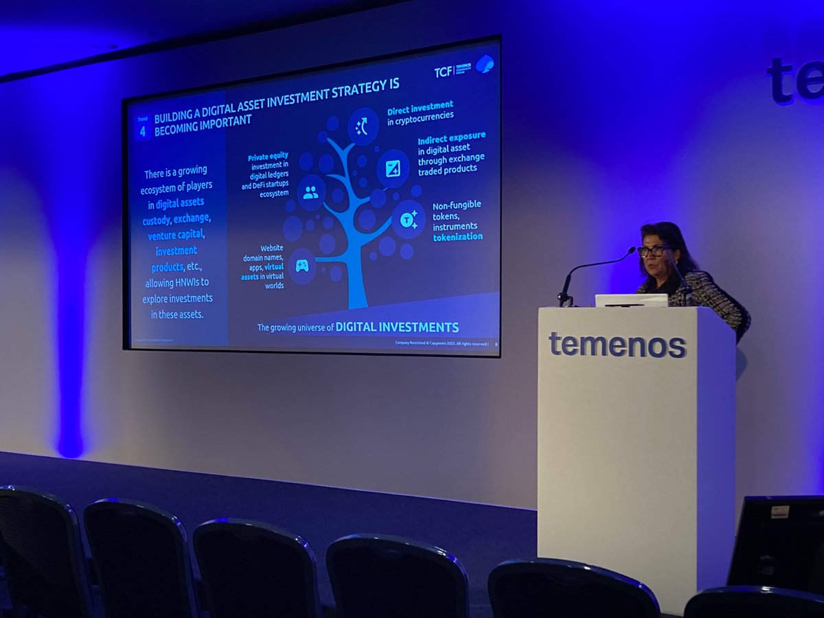 Temenos's tweet photo. Massive thanks to #TCF2022 platinum sponsor @Capgemini_Bnkg. Don't miss @ghanem_elias speak about how #platformification can help deliver greater #opex, market penetration, & faster time to market to ensure your bank is ‘built to change' & stop by their booth, Platinum 1. https://t.co/fP93QhFQ52