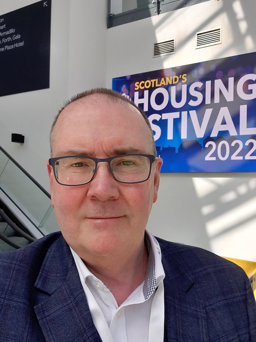 pchillard's tweet photo. A beautiful sunny morning in Glasgow and great to be back seeing colleagues at the @CIHhousing Scotland #housingfestival https://t.co/9R0mhj1Q5i