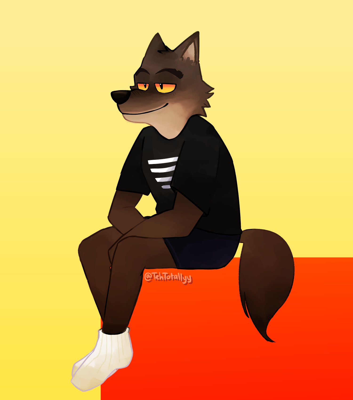 Animation Practice Wolf