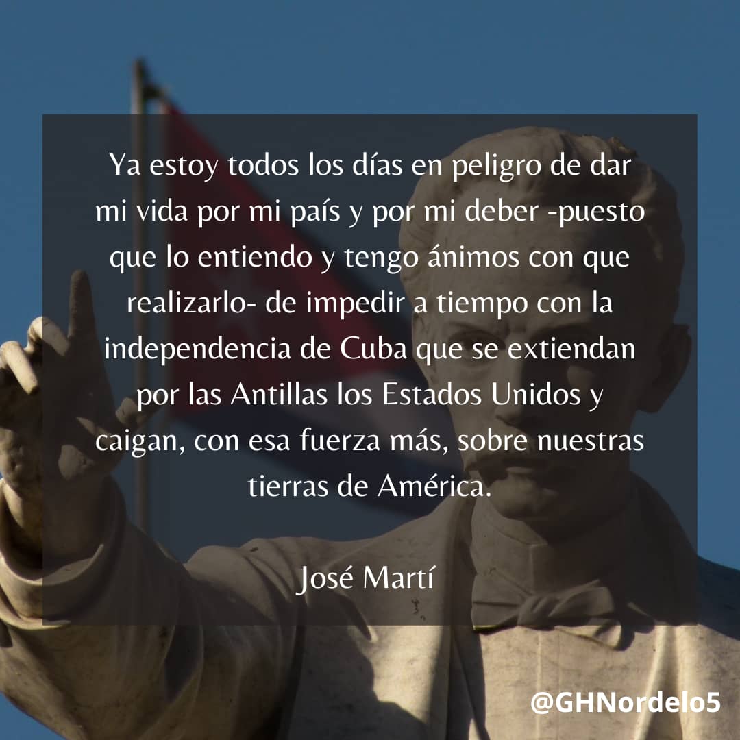 A127 años de su caída en combate, sus ideas tienen cada día mayor vigencia. #Cuba #MartiVive #CDRCuba #SomosDelBarrio