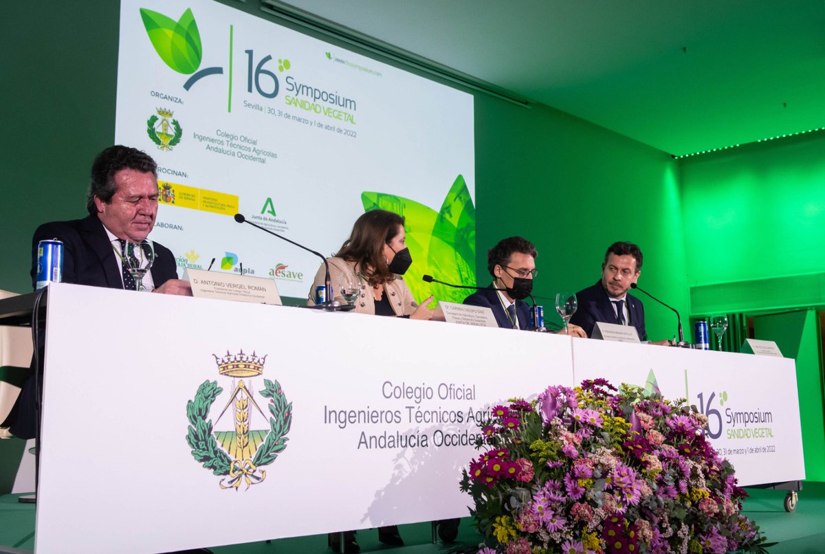 cerescomunica's tweet photo. Sevilla acogió del 30 de marzo al 1 de abril el #16SymposiumSV organizado por @COITAND.

Desde @cerescomunica prestamos nuestra experiencia como gabinete agroalimentario para coordinar los servicios de prensa de este importante evento de Sanidad Vegetal.

#Comunica #Prensa https://t.co/KZSfkk9bNI