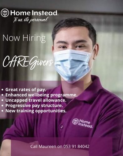 HomeWexford's tweet photo. Are you a kind and compassionate person who would like to make a career as a CAREGiver

We are hiring in your area. Contact Maureen today for more information.

#homeinstead #wexfordjobs https://t.co/jGZqW6yXjl