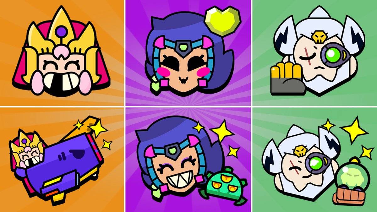 tapmobgameplay's tweet photo. 😍StuntShow Skin Pins!
✅Pin Maker: @ItsSammy2006
▶️Please check this video for more: https://t.co/oVzouDYMjL
#StuntShow
#SkinPins
#BrawlStars https://t.co/MoFY1EaqSy
