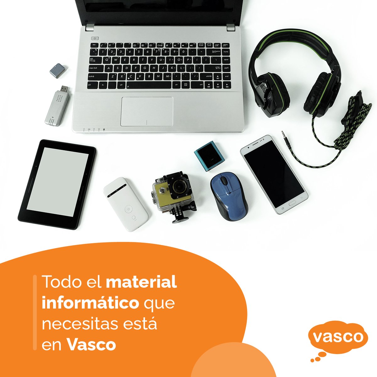 vascoinformatic's tweet photo. 👉¿Necesitas material informático para tu oficina? ¡En #Vasco lo tenemos todo!
Gran variedad de altavoces 📢, micrófonos 🎤, webcam 📸, impresoras 🖨️, teclados ⌨️, ratones 🖱️, ¡y más! 
¡Entra en nuestra web y descubre todas las posibilidades!
🌐 https://t.co/nvHIOtJKJN https://t.co/TYMP6T5Qgd