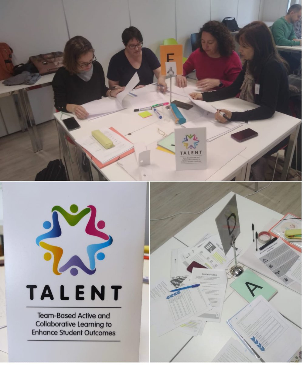fecsfc's tweet photo. Proyecto Talent- TBL del programa Erasmus+.
Formación del profesorado. #Nosformamosparaformar #TalentTBL #FEC #Hacemosescuela #Libresyresponsables https://t.co/fAtOA9xWhB