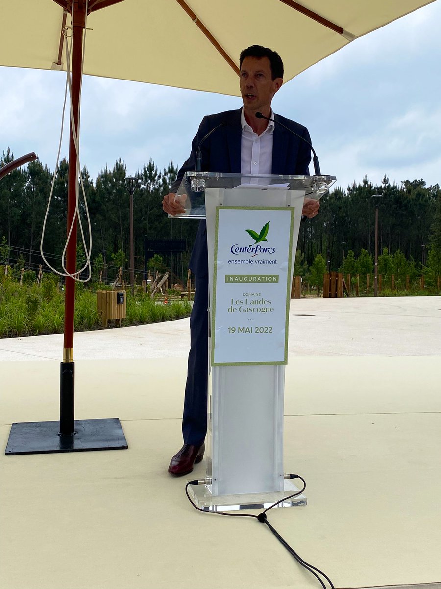 💬 <a href="/franckgervais/">Franck Gervais</a>, Directeur général du Groupe #PierreEtVacances : « Il y aura un avant et un après les #LandesDeGascogne. Ce Domaine est notre vitrine du #tourisme de proximité et du futur. Le bonheur est ici (pas dans le pré). »

#CentersParcs
