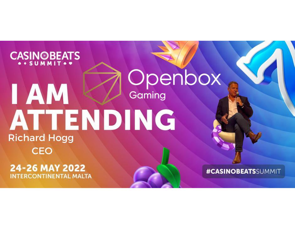 Openboxgaming1's tweet photo. Come and see our CEO, Richard Hogg next week at the Casino Beats Summit event in Malta.
#casinobeatssummit #SBC #SBC2022 #openboxgaming #maltaevents https://t.co/bNGqsW8FTQ