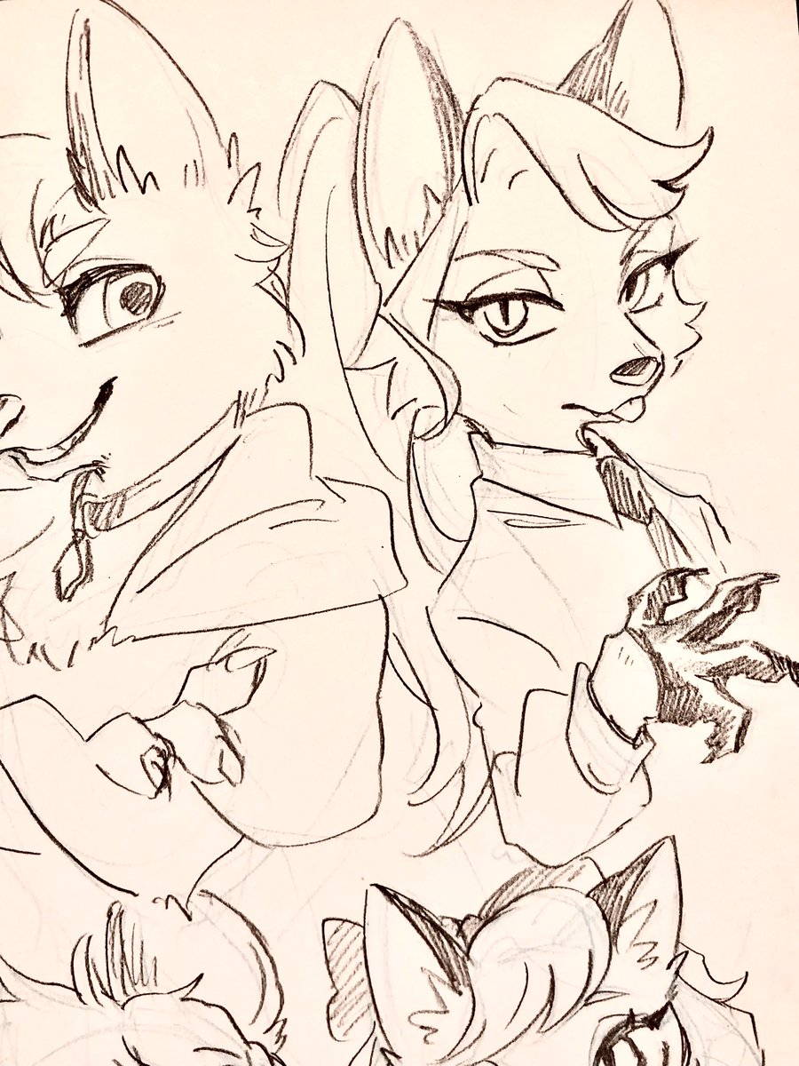 ケモ描きたい発作 #oc 
