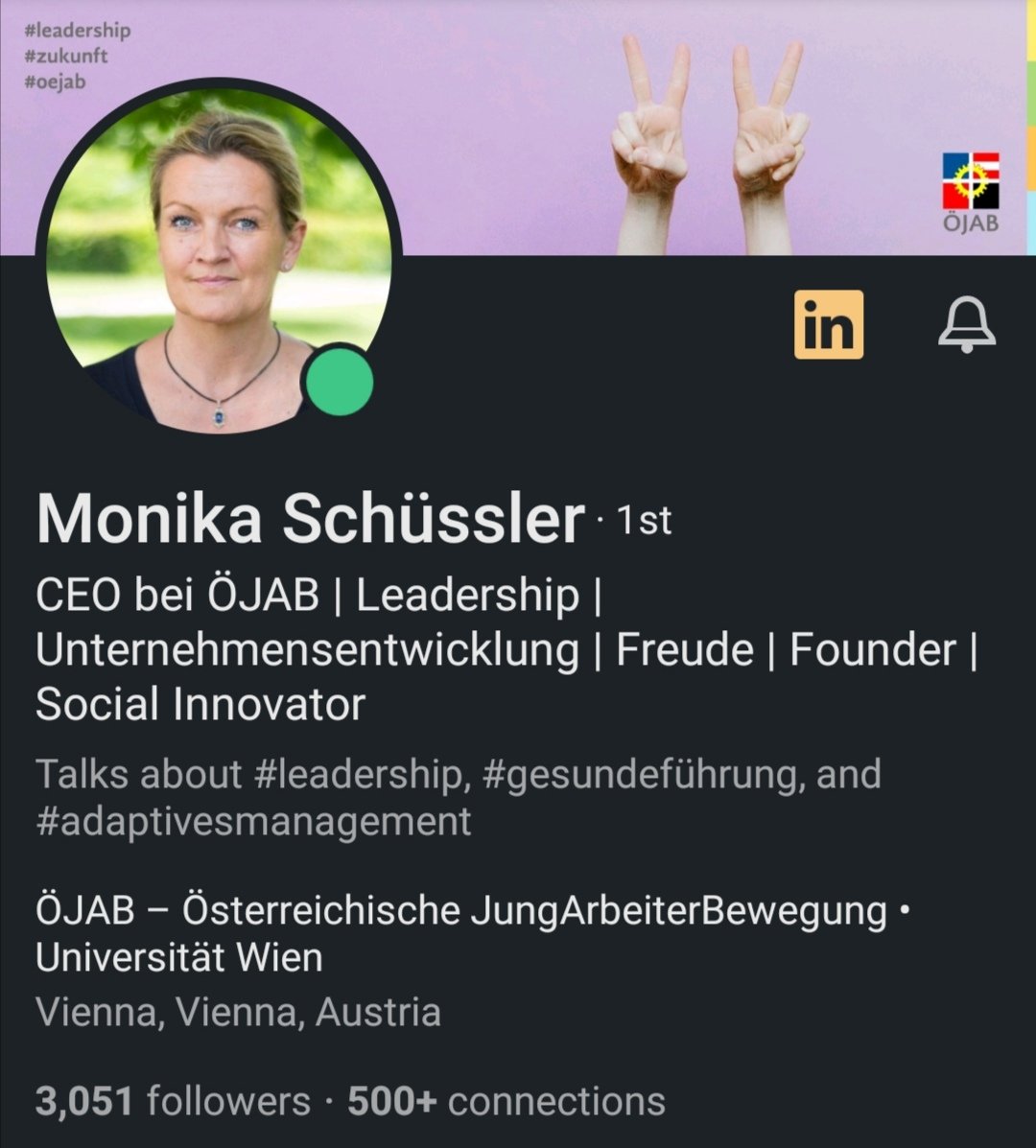 oejab_at's tweet photo. Genauso wie CEO der ÖJAB, Dr. Monika Schüssler. 
👇🏼👇🏼👇🏼
https://t.co/umJuGNbWYX https://t.co/yIju8JDmve