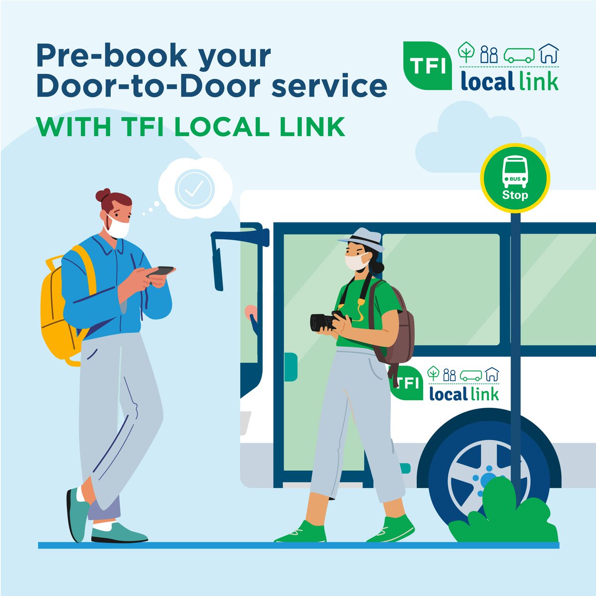 TFILocalKerry's tweet photo. Pre-book your door to door service in your locality.. ๐
Please check out our dedicated timetables page to see what is available in your area.. โน๏ธ
๐ฑ 066-7147002
๐ง bookings@locallinkkerry.ie
๐ฅ๏ธhttps://t.co/yhC4YHcxSx
#ruraltransport #tfiupdates #locallinkkerry #doortodoor https://t.co/PdqdaEHtRi