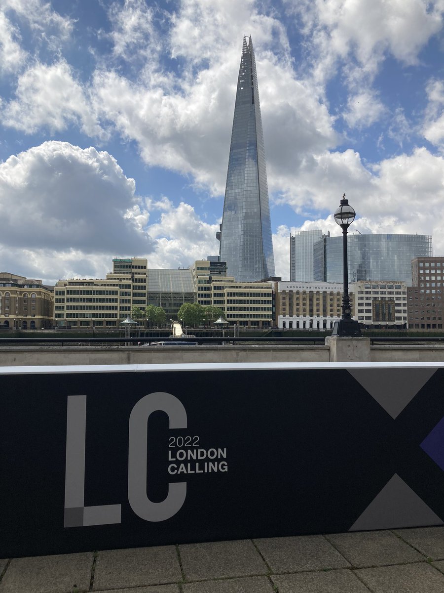Nice to be back at London Calling in person <a href="/nanopore/">Oxford Nanopore</a> #NanoporeConf