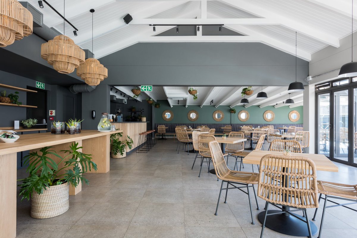 Kloof Street Hotel 

Designed to feel like a lush city oasis, Inhouse used lots of greenery &amp; bright vibrant colours with natural wood &amp; dark contrasts to create a stunning boutique hotel on ‘vibey’ Kloof street.

#inhouse #design #interiordesign #architecture #architecturedesign