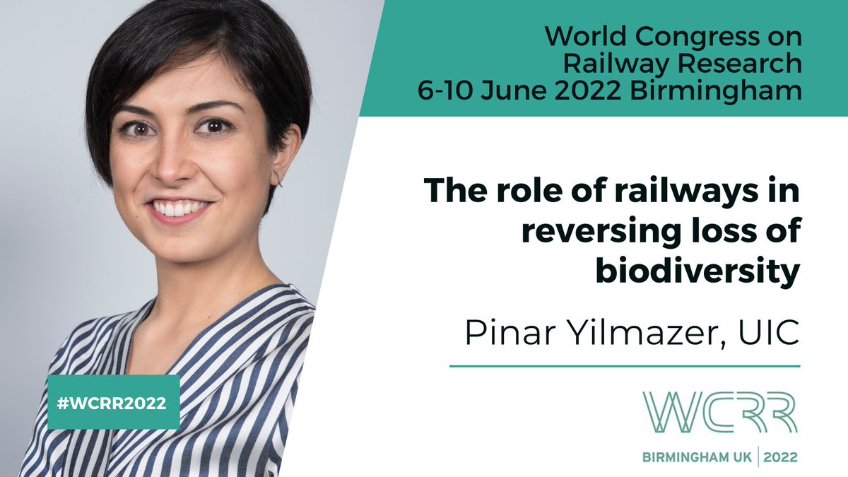 uic's tweet photo. Let’s hear from #UICrail experts!
At the 13th World Congress on Railway Research
@WCRR2022🌏🚄
#Birmingham from 6th June – 10th June
hosted by @RSSB_rail &amp; @unibirmingham
#WCRR2022 #reshapingourrailways https://t.co/0cgOYLaCyj