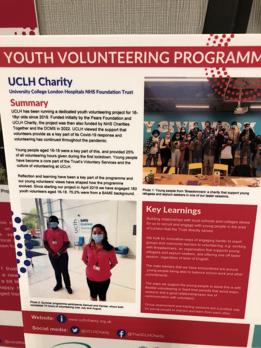 MicheChambers's tweet photo. A small selection of case studies of projects delivered by NHS charities during the last 2 years, showcased at @NHSCharities National Conference - great work! https://t.co/F1BllhcVVB
