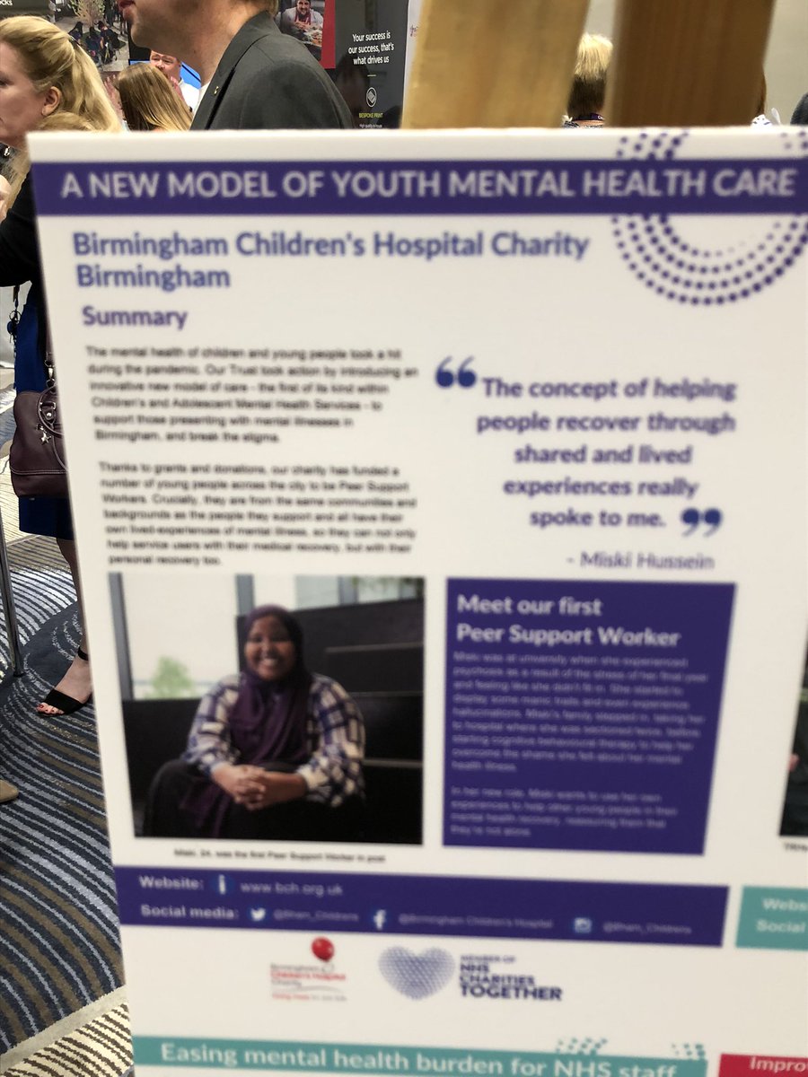 MicheChambers's tweet photo. A small selection of case studies of projects delivered by NHS charities during the last 2 years, showcased at @NHSCharities National Conference - great work! https://t.co/F1BllhcVVB