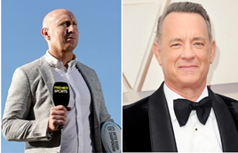 BBCWalesPitches's tweet photo. Later on BBC2 Wales, Shanks on Hanks: Grand Slam winner @TomShanklin critiques the movies of @tomhanks, recreating famous scenes using former teammates. Episode 1: Castaway, featuring Craig Quinnell as Wilson the volleyball. #WALES  #welshrugby https://t.co/hBxgBDg7PI