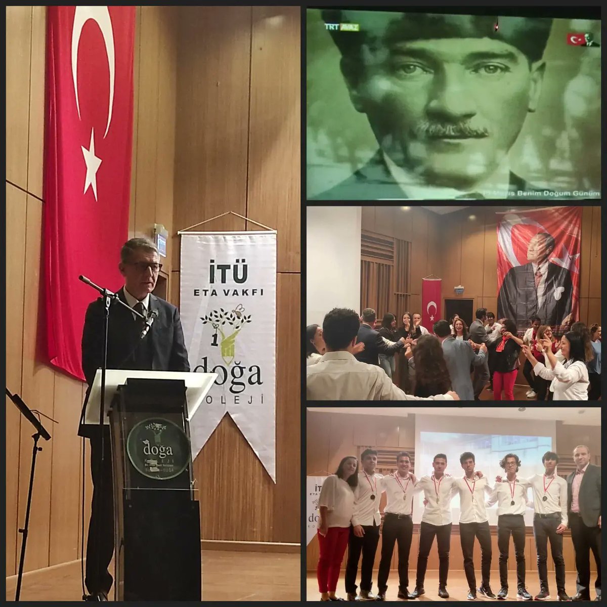 KurtkoyDoga_K's tweet photo. "19 Mayıs benim doğum günümdür." M.Kemal Atatürk 🇹🇷 19 Mayıs Atatürk'ü Anma Gençlik ve Spor Bayramımız Kutlu Olsun 🇹🇷

@DogaOkullari 
@Azrafraarzu1 @MehmetKemalkoc1 @ekremkoseoglu53 @EdebiyatKurtkoy https://t.co/wPjJWLUW3F