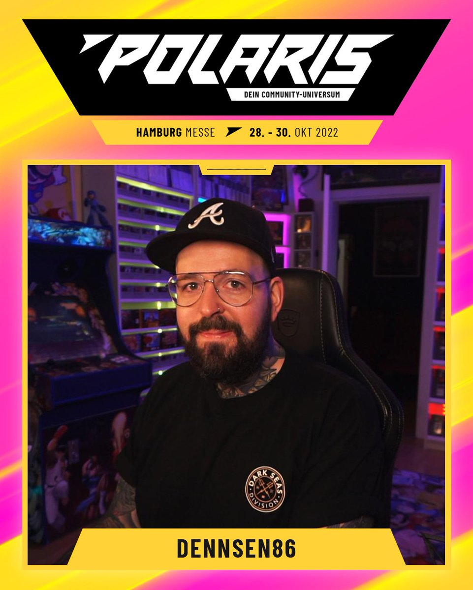 PolarisCon_'s tweet image. Steht ihr genauso auf Retro-Games und Speedruns wie wir? Gut, denn mit @Dennsen_86 an unserer Seite ist für die beste Unterhaltung in dem Bereich gesorgt!

#PolarisConvention #Polaris22 @rcadia_official