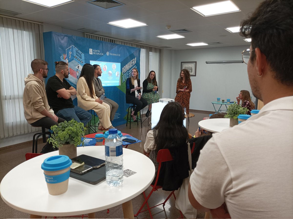 photoilikecom's tweet photo. Ayer pudimos disfrutar de una jornada estupenda rodeados de #jóvenestalentos con proyectos muy distintos e interesantes gracias a la invitación del Departamento de @xuventude de la @Xunta al #TalentoMozo. Nos parecieron ejemplos dignos de admirar por su #innovación y esfuerzo. https://t.co/Pwhk1Mf7KP