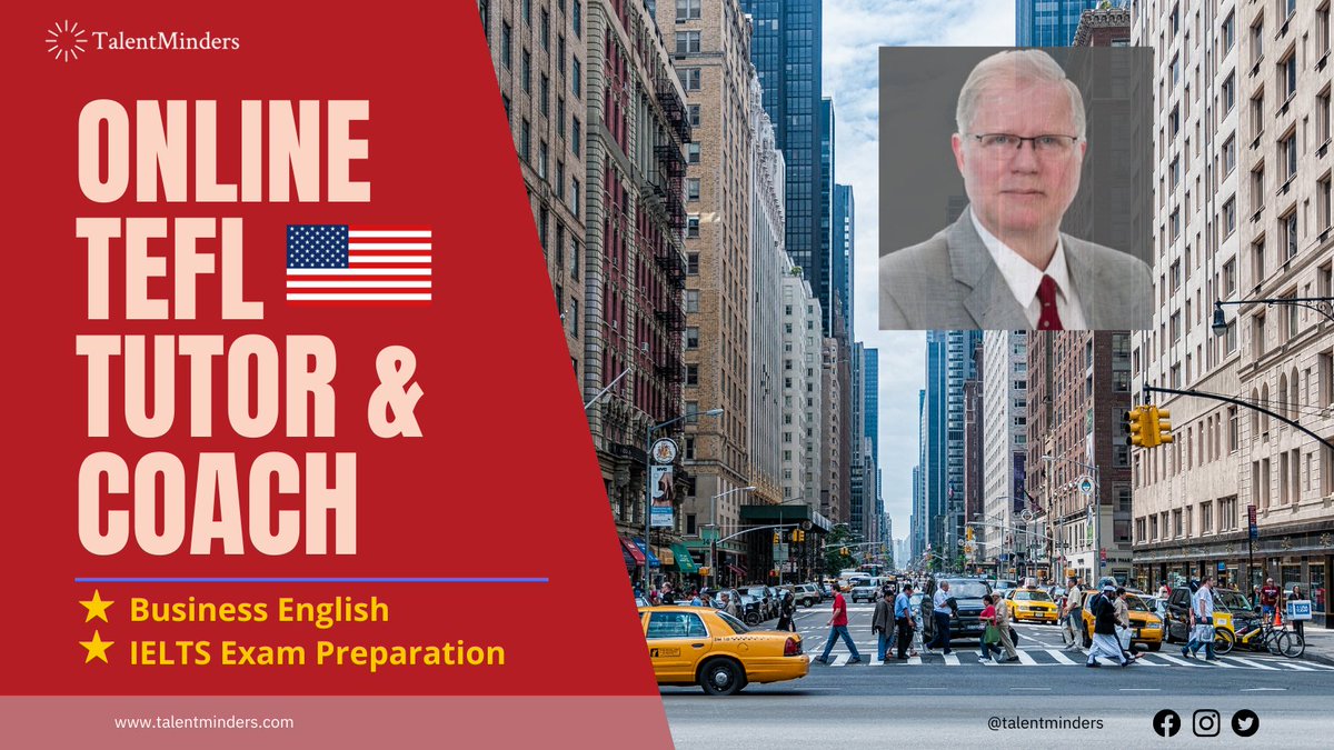 TalentMinders's tweet photo. TalentMinders now offering Business English and IELTS exam preparation to help take your career global. Learn more at https://t.co/03sKkd6Q5H and info@talentminders.com.
#IELTS #globalbusiness #globalcareers #goingglobal #talentminders #businessenglishcoach #businessenglish https://t.co/BXo3I1UmZP