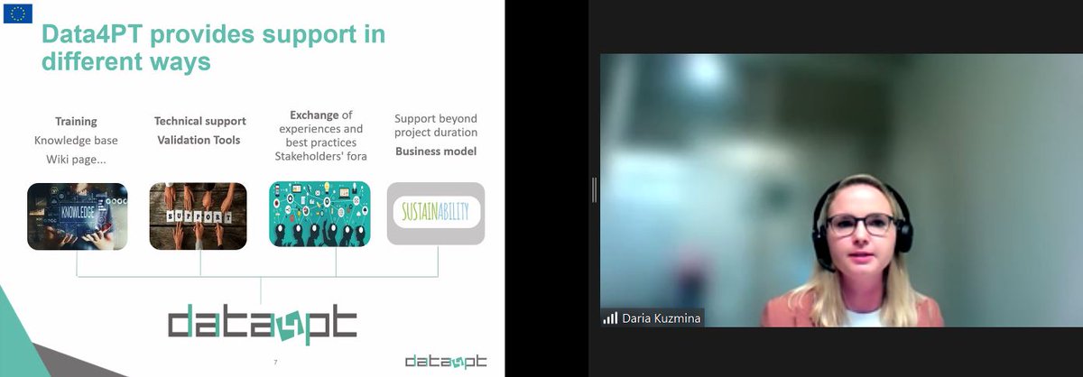 DATA4PT (@data4pt) on Twitter photo Today #DATA4PT Coordinator Daria Kuzmina of <a href="/UITPnews/">UITP</a> took to the stage at the <a href="/moliere_project/">Molière Project</a> event in the context of #OpenGovWeek, organised by <a href="/GoFactual/">Factual</a> & <a href="/governobertcat/">Govern obert</a>.
💬"Providing accurate passenger info requires a common language between modes, systems & countries." Today #DATA4PT Coordinator Daria Kuzmina of <a href="/UITPnews/">UITP</a> took to the stage at the <a href="/moliere_project/">Molière Project</a> event in the context of #OpenGovWeek, organised by <a href="/GoFactual/">Factual</a> & <a href="/governobertcat/">Govern obert</a>.
💬"Providing accurate passenger info requires a common language between modes, systems & countries."