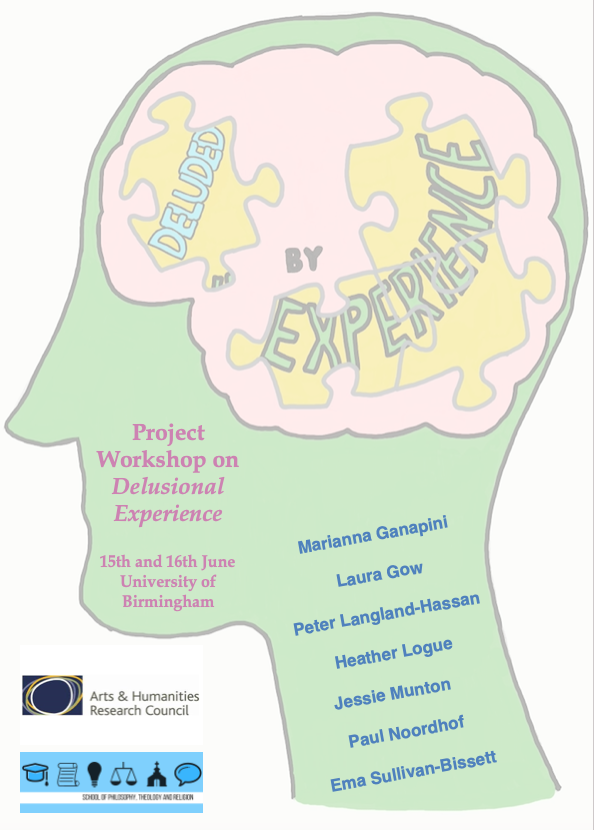 Registration is now open for our second Project workshop, this time on the theme of Delusional Experience. To register go here: shop.bham.ac.uk/conferences-an…