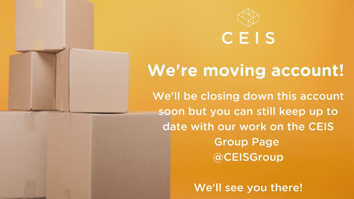 We'll be closing this account from 31st May. If you aren't already, please follow <a href="/ceisgroup/">CEIS Group</a> to keep up to date with what we're doing across the Group including the Enterprise and Communities Team.