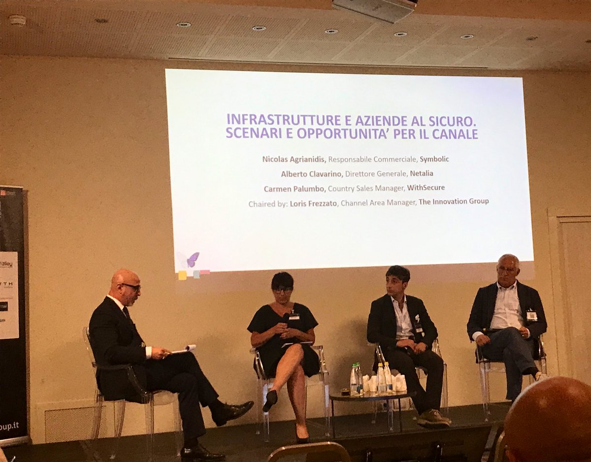 Ormai sappiamo che la #cybersecurity è un tema trainante. Ma cosa è cambiato? Cosa possiamo fare? Ne parliamo insieme a Symbolic e Netalia a #ICTecosystemsummit