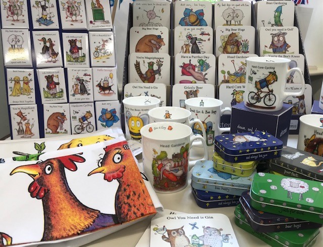 WorcesterTIC's tweet photo. Loving our #fun #quirky new #giftrange from family run business, Draw,  just in @WorcesterTIC  The range is #madeintheuk and all of the illustrations are hand drawn.  #WorcestershireHour #Worcester #shoplocal #gifts #humour https://t.co/54x5udy3bN
