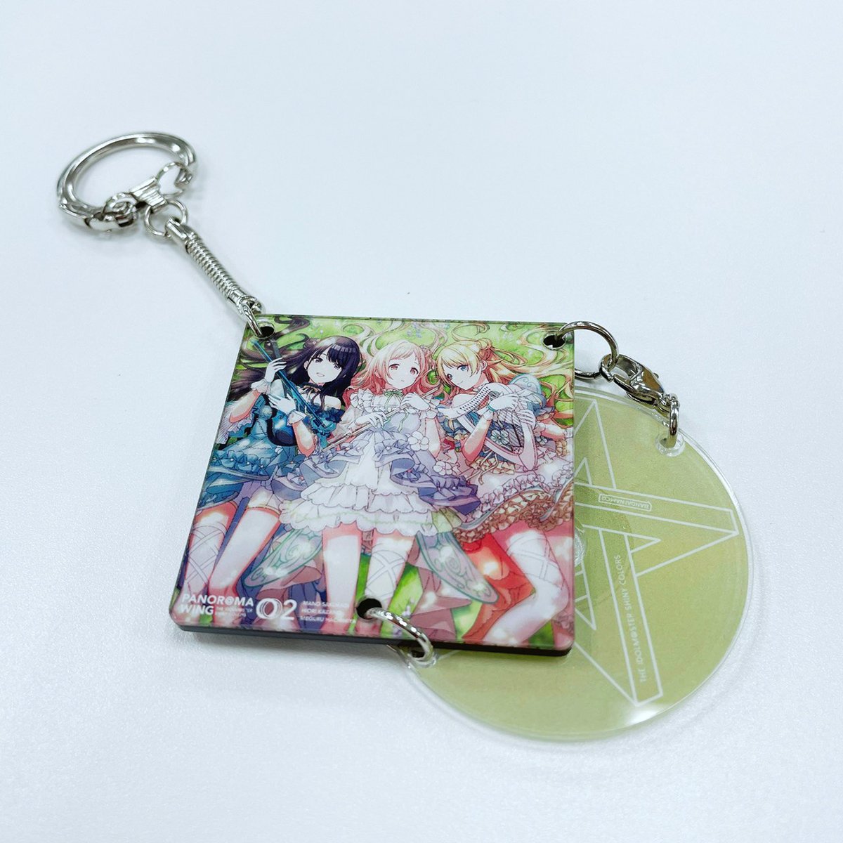 lantis_imasSC's tweet photo. 【THE IDOL M@STER SHINY COLORS PANOR@MA WING 02 グッズ紹介】
ジャケットキーホルダー💿
PWシリーズもぜひ集めてくださいね!
販売期間は 5/22(日)23:59まで!
▼ご購入はこちら
ASMART
https://t.co/1dkzp75G6A
アソビストア
https://t.co/XrL2TgvjR8
#シャニマス #idolmaster #PW02 https://t.co/MQ3UP72fl0