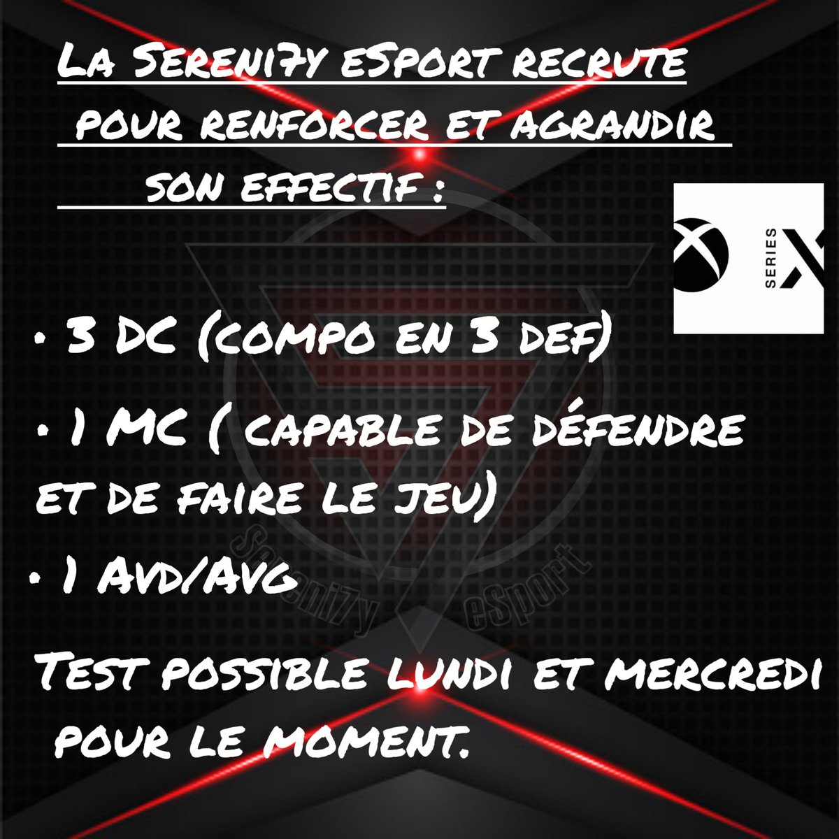 Retweet apprécié merci.
<a href="/davygiraudeau/">S7 Pauleta</a> <a href="/BBOYNTHEHOOD/">S7 BBOY</a> @Clubprotournam1 @CpMercato <a href="/O_My_Kai/">Kai</a> <a href="/CLUBPRO11vs11/">CLUBPRO</a> <a href="/SilvaAdriano16/">BOZZY</a>