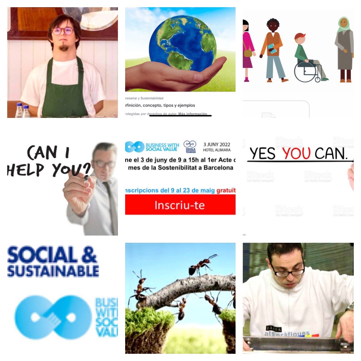 Si els equips humans teniu com objectiu, a més d’obtenir beneficis, tenir un impacte positiu a la societat, veniu al businesswithsocialvalue.org perquè hi trobareu els “Stakeholders” que necesiteu. Junts transformem la exclusió en inclusió” #sostenibilitat #BWSV22 3 de juny a Bcn
