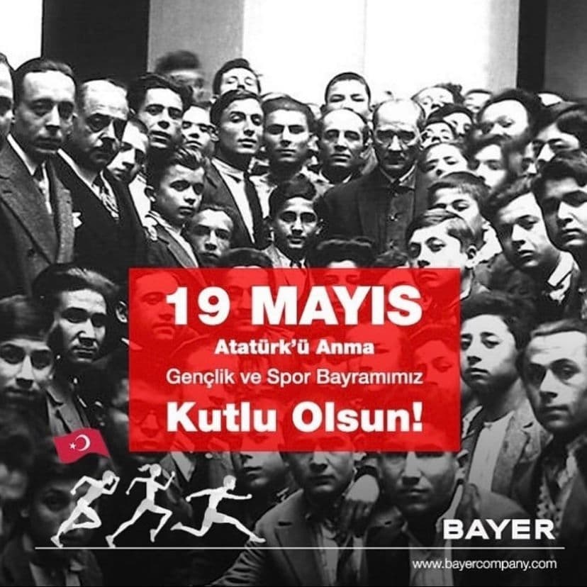 Bayer_Water's tweet photo. #19mayıs #gençlikvesporbayramı mız #kutluolsun 19 Mayıs Atatürk'ü Anma Gençlik ve Spor Bayramımız kutlu olsun 🇹🇷🇹🇷🇹🇷🇹🇷 https://t.co/biJFv7p0IV