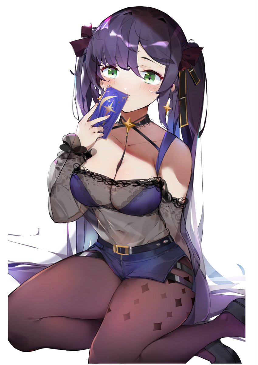 Good morning, chat!~ 

Thank you to the person who sent this adorable outfit— and this tarot card! 

My PO Box is open for those interested in sending me something, other then your love!~ ❤️ 

I’ll be at the beach later today, so expect a beach stream!~ 

#lewdrp #ocrp
