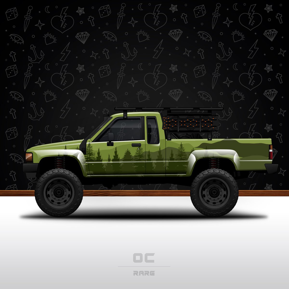 nftracecrew's tweet photo. This is Toyota Hilux - car from #OffRoadClub NFT collection.

Check our webpage for more information and welcome to the club!

#OC #NFTRaceCrew #NFT #nftcommunity #nftartist #nftart #nftcollector #supercars #binancenft #toyotahilux https://t.co/YYb0dpTvpv