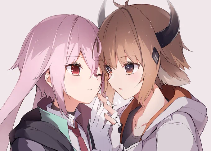 アンセルとバイソンの……
#アークナイツ 