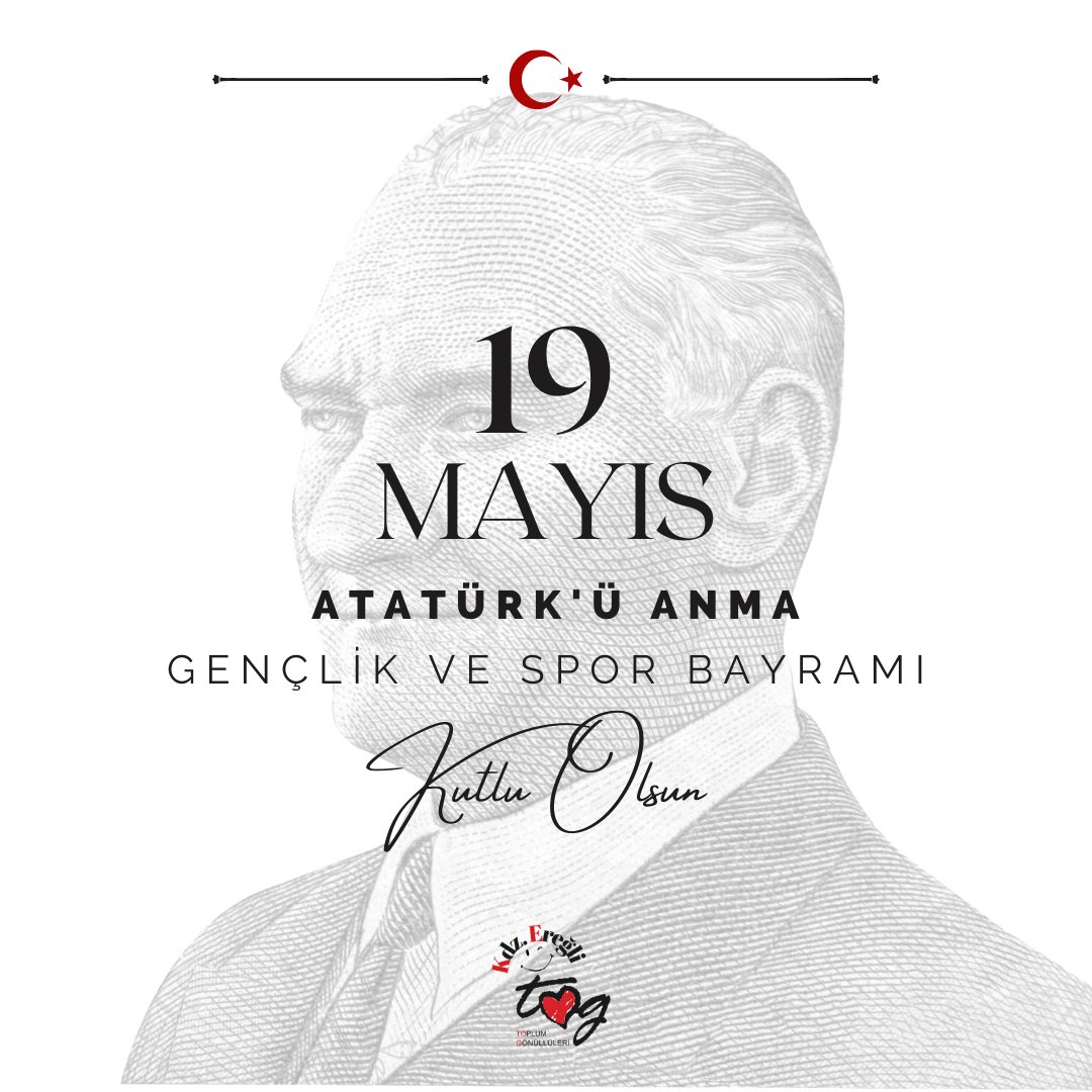 Atatürk'ü anma Gençlik ve Spor Bayramı Kutlu olsun.🇹🇷 #19Mayıs #19Mayıs1919