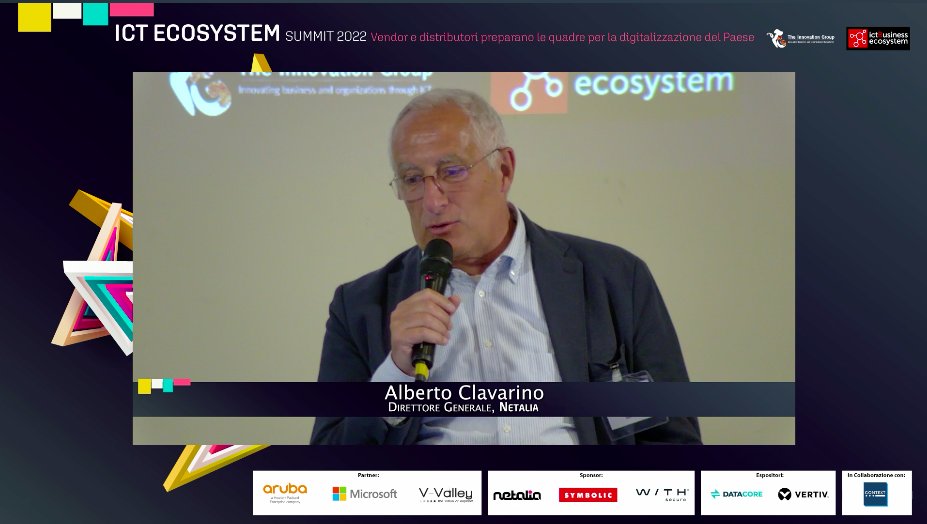 La nostra battaglia è perché possa esistere un #cloud nazionale, abbiamo creato anche un consorzio per avere voce più robusta verso la parte politica. Le #skill in Italia ci sono, si trovano nelle università italiane

<a href="/AClavarino/">Alberto Clavarino</a>, Direttore Generale, <a href="/Netalia_cloud/">Netalia</a>

#TIGecosystem