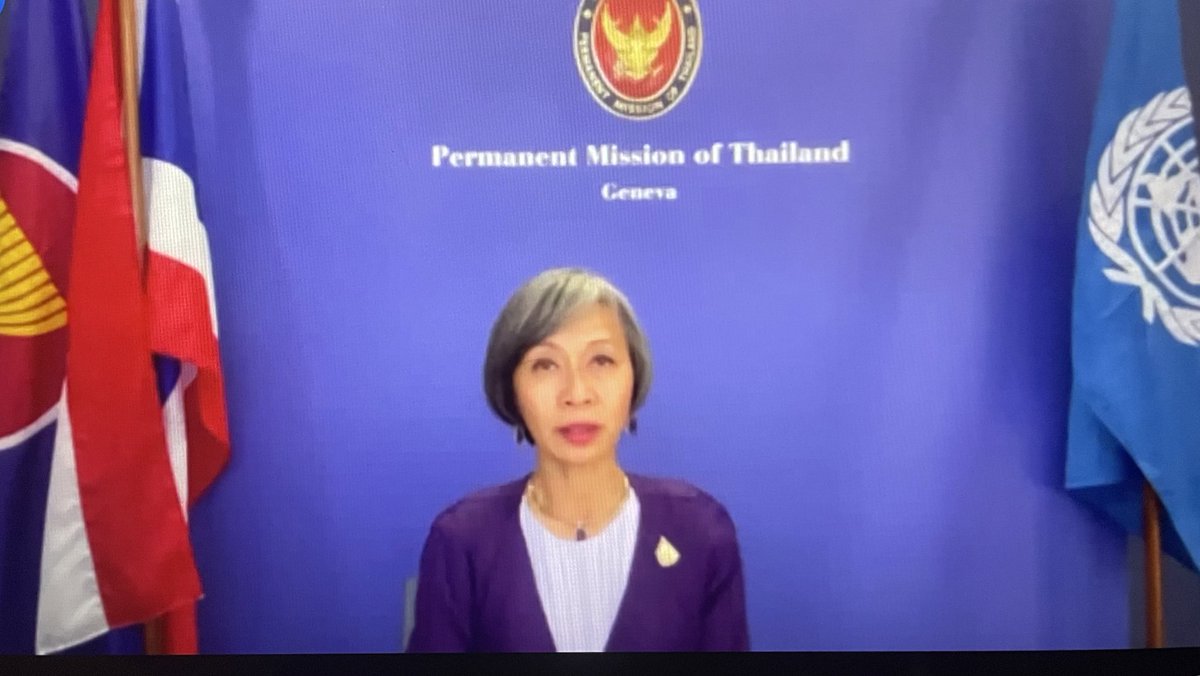 GeraldineAnsart's tweet photo. Strong pledge from 🇹🇭 today to effectively implement and further their alternatives to detention for migrant children. Over 300 children were released from detention in Thailand since 2019. #IMRF2022 https://t.co/WDsw0wFSQE