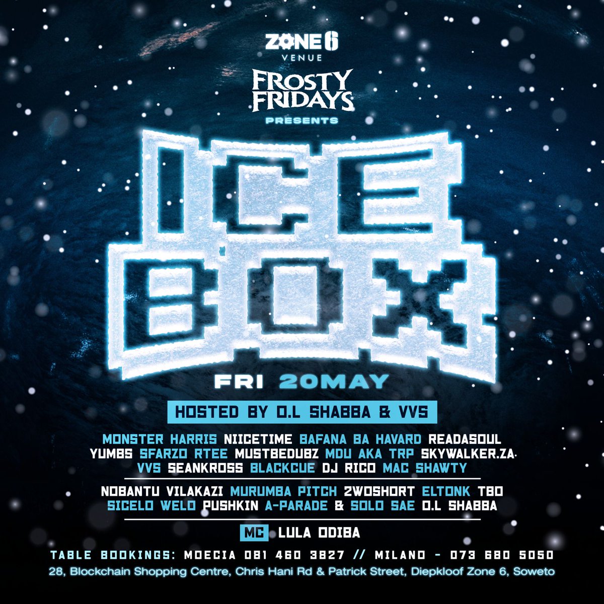 Lowkey_extrover's tweet photo. LETS HAVE A FROSTY FRIDAY 🥶 at Zone 6 venue https://t.co/JDtkVNIC96