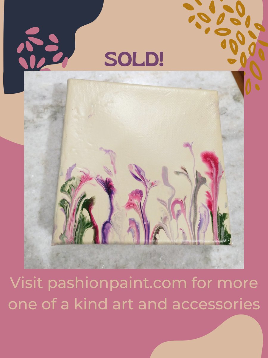 Jessica98409304's tweet photo. This little beauty is going to it's new home tomorrow!
#paintpouring #uniquehomedecor #handmadeinct #acrylicfluidart #pashionpaint #handmadewallart #handcrafted #paintpouringart #chainpulltechnique #acrylicpouring #acryliconcanvas #flowers #countryart #shabbychicdecor https://t.co/r9Uo4loHYf