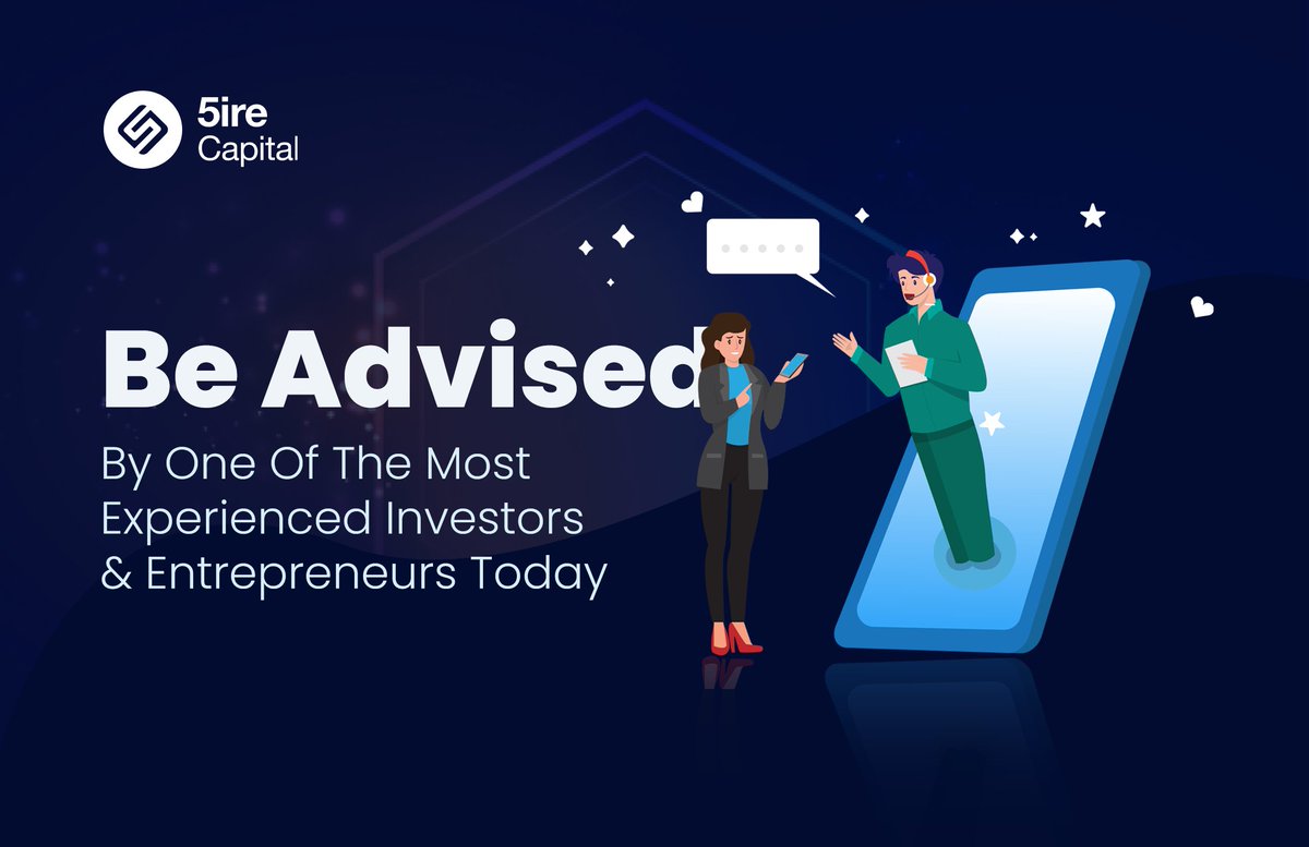 5ireCapital's tweet photo. Imagine successful people from all around the globe helping you make well-informed financial decisions. 🚀

Yes, that’s 5ire Capital for you! 🌊 https://t.co/xzA7vUAPmC