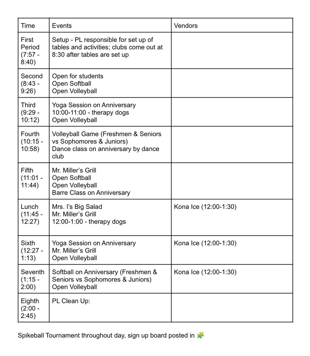 HMHS_PL's tweet photo. Peace of mind, relax and unwind! So many great activities going on — check out our schedule of events for the day right here: https://t.co/KO5TKK7tet