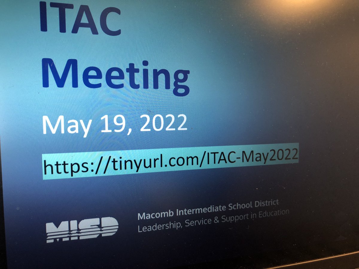 drjennparker's tweet photo. The people at the center of the #edtech universe in Macomb county - our @MacombISD #misdit #ITACfamily - thanks for all you do @K_Grunow @jfons_slp @lwetzel @drjennparker @tcconley29 @rebecca_miglio and all of our Instructional Tech Coaches and Coordinators - we appreciate YOU https://t.co/IvBh1h0OKS