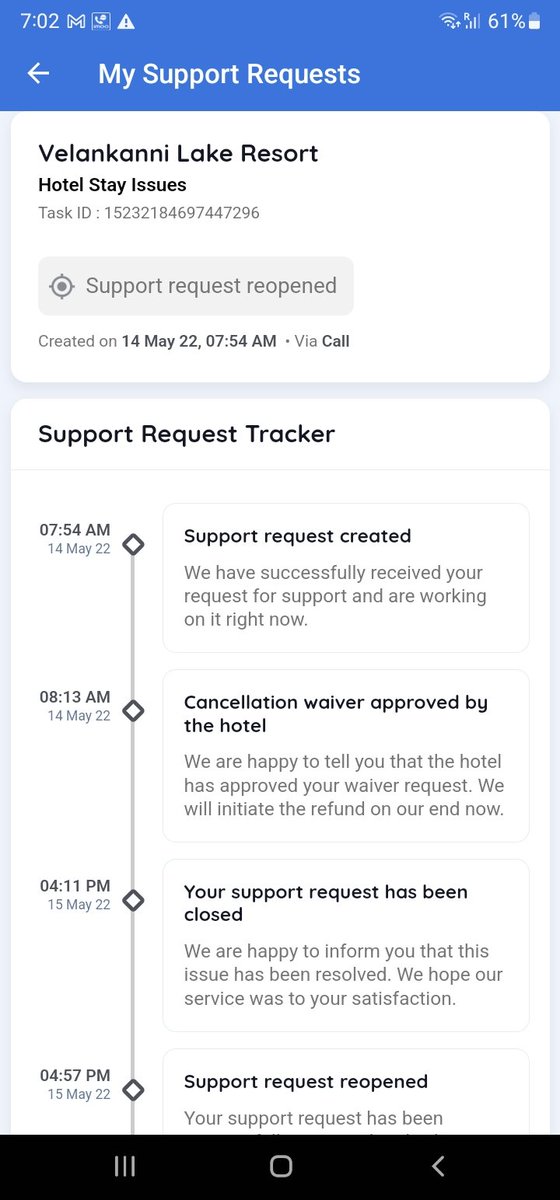 JeniferDharmar1's tweet photo. @getmyrefundin Hi , I am from NZ, by mistake used Indian agency and now suffering!  Ryt now on vacatiom ! Is there anyway I can take this legally? While talking there are disconnecting! I will meet a lawyer from NZ as well.  @goibibo    @IndiaConsumers https://t.co/LNQPeQhDr6
