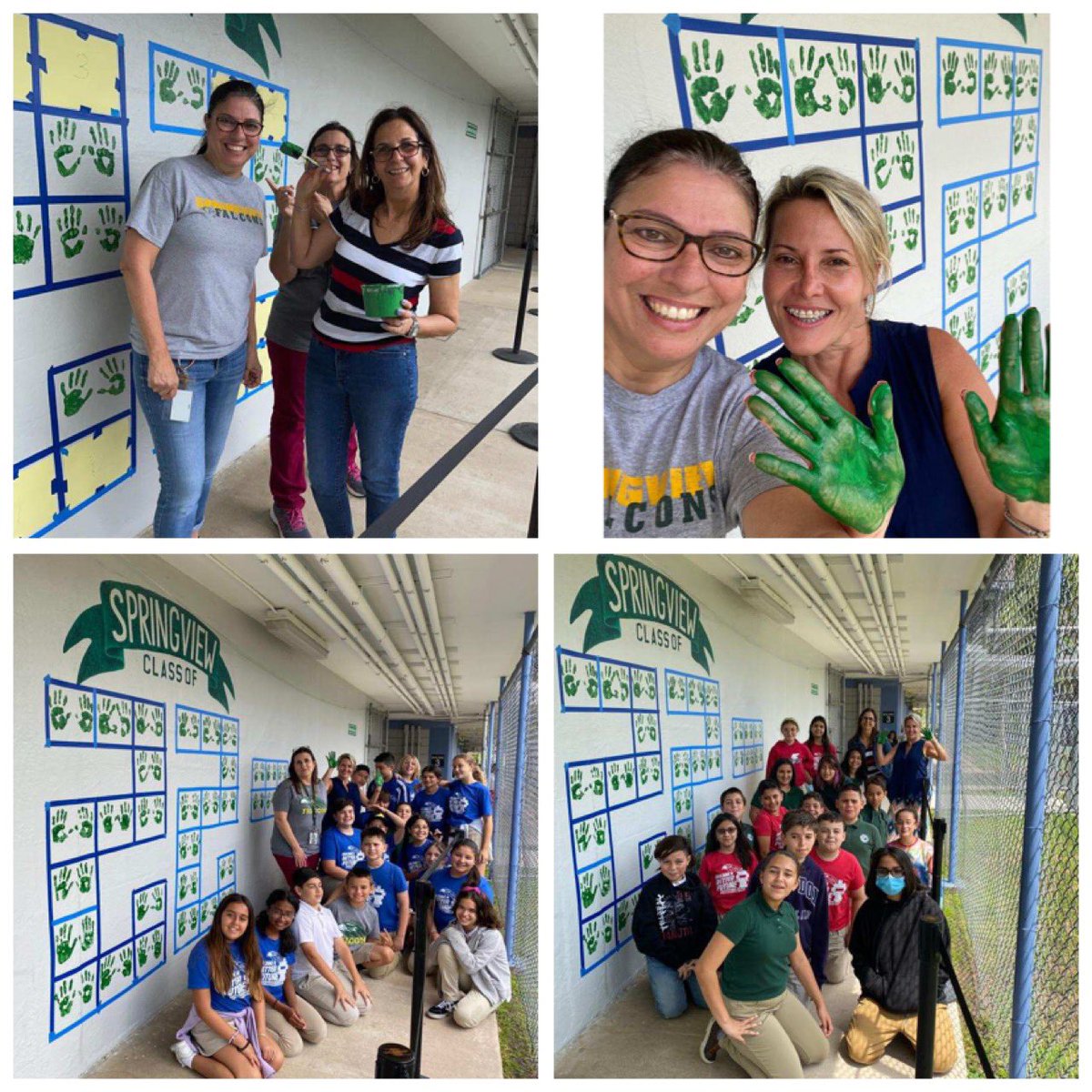 SpringviewElem's tweet image. Our fantastic fifth grade tradition is a one of a kind & you will only find this family feel @ Springview. Come join our family 🖐 today 🥰