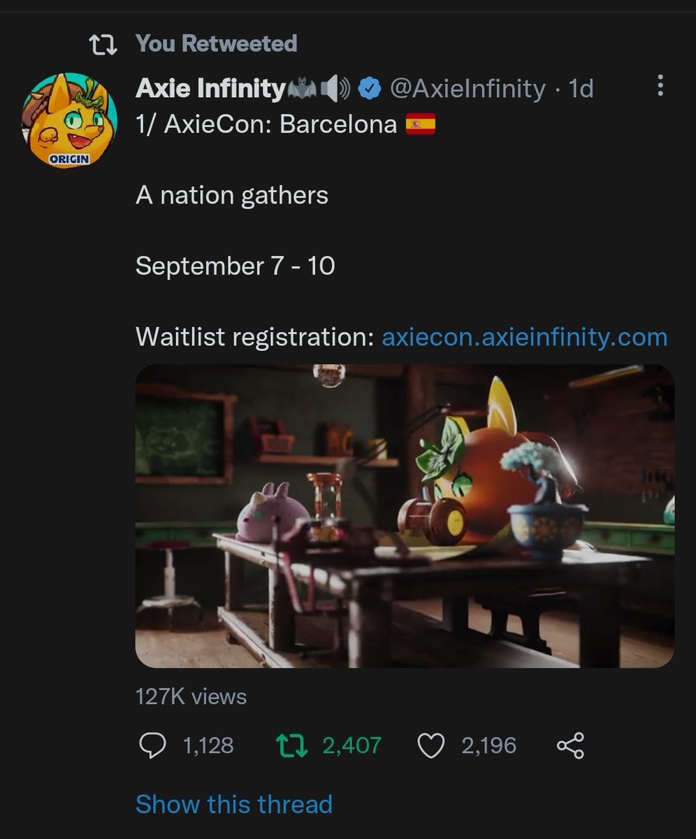 kaizenuity's tweet photo. @Jihoz_Axie #AXIECON https://t.co/DRhySXdi91