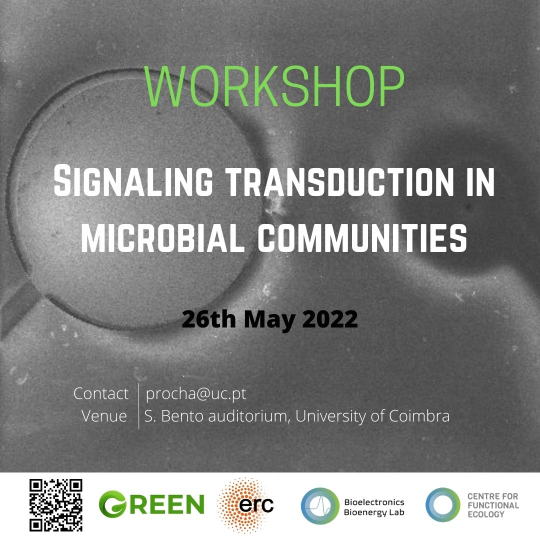 greenprojectpt's tweet photo. Soon we will host the International GREEN Workshop: Signaling Transduction in Microbial Communities.

We are excited to learn more about diatom sensing and bioelectronics from our guest experts.

#greenenergy #bioelectronics #bioenergy #quorumsensing #diatoms https://t.co/KTvdRCGcoD