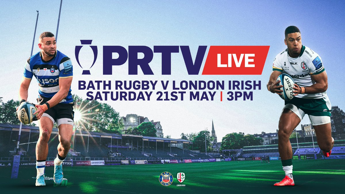 Don't miss our final game this season!

You can catch all the action live on PRTV as we visit Bath in Round 25 of <a href="/premrugby/">PREM Rugby</a>.

Get your Match Pass in advance here 👉 bit.ly/3jSomv0