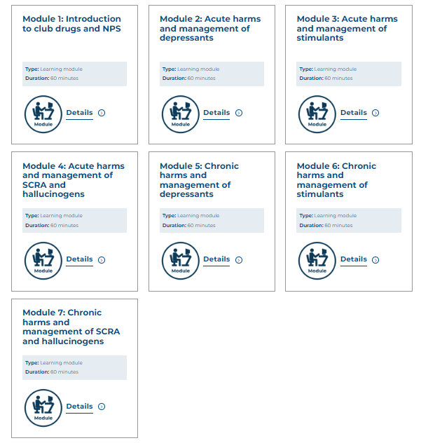 rcpsych_eLearn's tweet image. 🚨 An exciting new #addition to @rcpsych #eLearningHub!

NEPTUNE has #launched. 7 training #modules  to #improveclinicalpractice in the management of harms of the use of #clubdrugs and #novel #psychoactivesubstances

🔗➡️ bit.ly/3ab05yJ

@DimaAbdulrahim @OwenBowdenJones